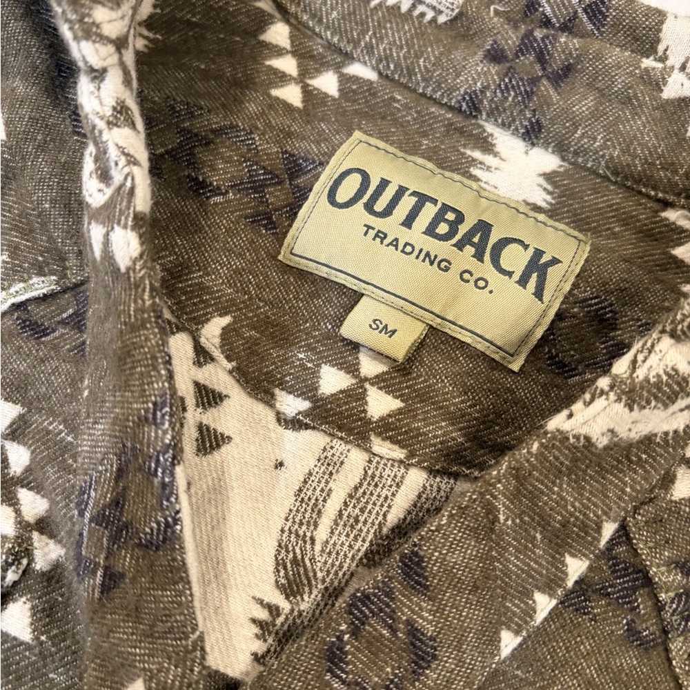 Outback Trading Company Women’s Fay Western Shirt Size S - Picture 2 of 10